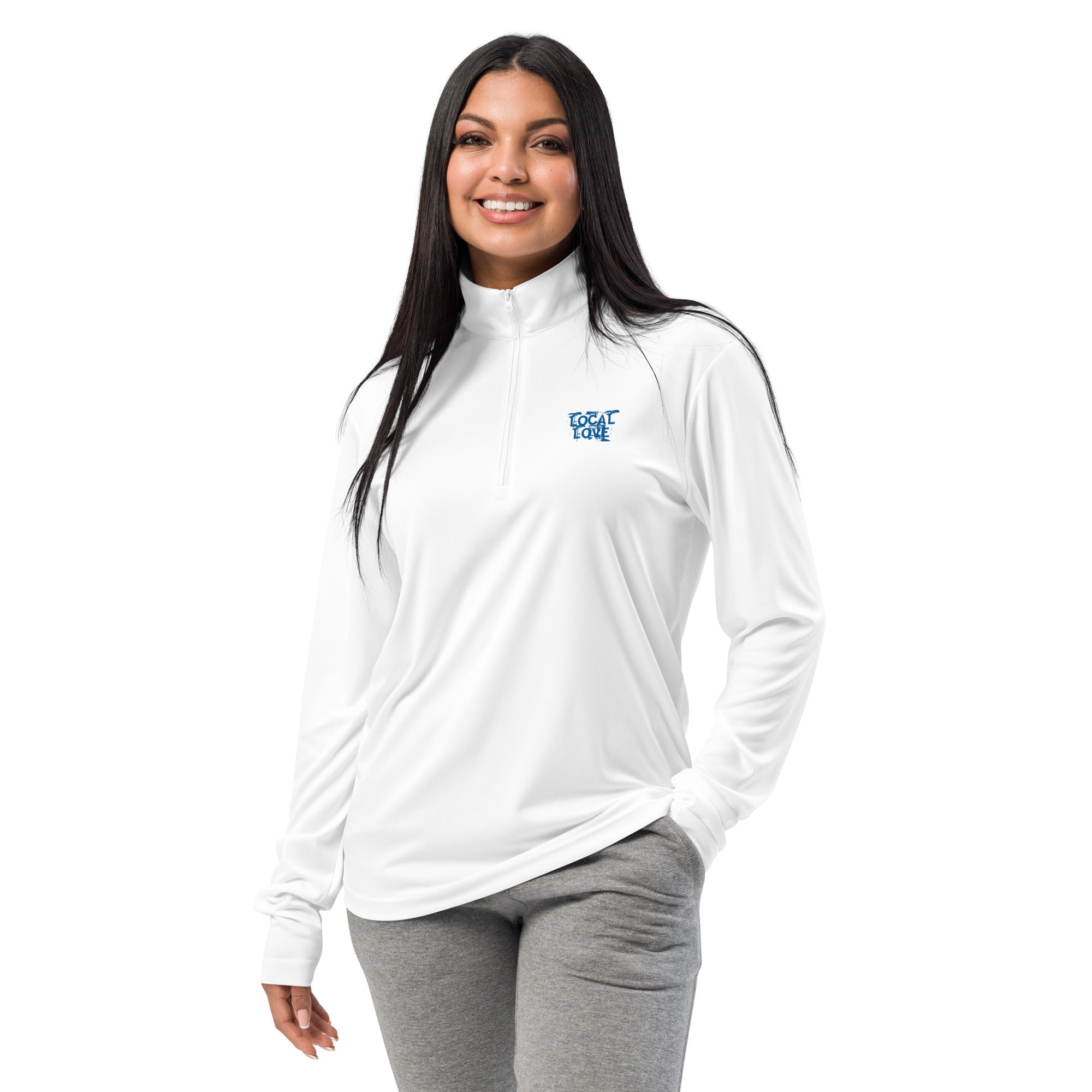 Crab Island No wake, day drink state Lightweight quarter-zip